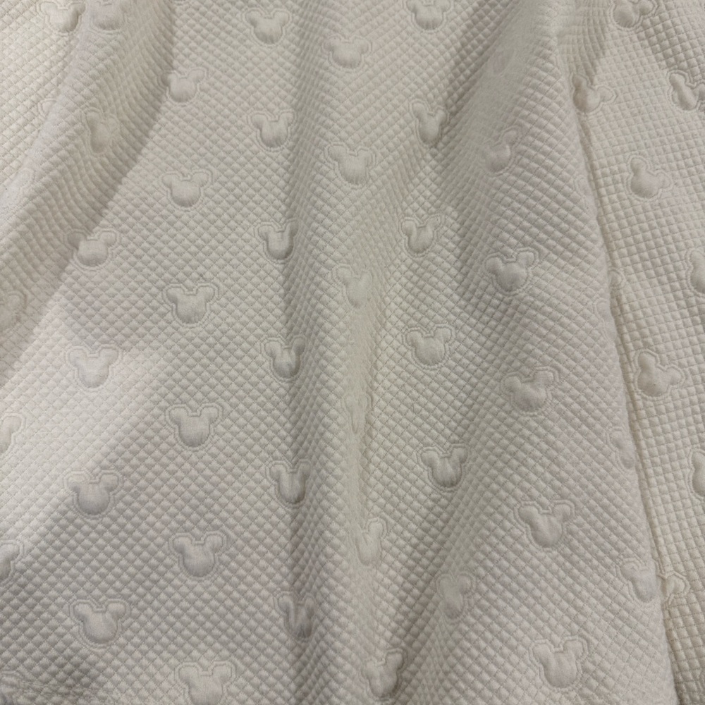 Disney Cream Textured Skater Skirt